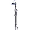 RIDDER Rainshower Set with Massaging Showerhead "Bahamas" Chrome 91440