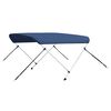 vidaXL 2 Bow Bimini Top Navy Blue 180x150x110 cm