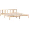 vidaXL Extra Long Bed Frame without Mattress 180x220 cm Solid Wood Pine