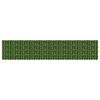 vidaXL Balcony Screen with Leaves Green 500 x 100 cm