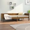 vidaXL Day Bed without Mattress Honey Brown Solid Wood Pine 90x190 cm Single