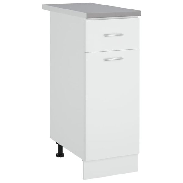 vidaXL Kitchen Countertop Grey 30x60x2.8 cm Engineered Wood