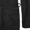 vidaXL Bathrobe KINN Black L Cotton