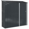 vidaXL Garden Sheds Anthracite 203.5 x 73 x 200 cm Metal