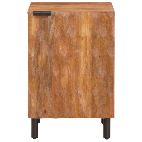 vidaXL Bathroom Cabinet Brown 38 x 33 x 58 cm Solid Mango Wood