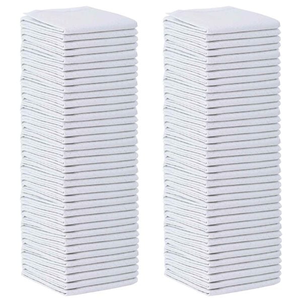 vidaXL Pet Training Pad Plain 100 pcs 60 x 45 cm