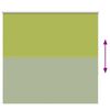 vidaXL Roller Blind Blackout Leaves Green 160x130 cm Fabric Width 156.6 cm Polyester
