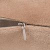 vidaXL Cushion Covers 4 pcs Velour 80x80 cm Beige