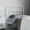 vidaXL Metal Replace Headboard White 90 cm