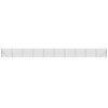 vidaXL Wire Mesh Fence with Spike Anchors Anthracite 1.8x25 m
