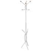 vidaXL Coat Stand White 176 cm Powder-coated Iron