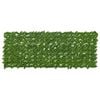 vidaXL Balcony Screen with Leaves Green and Yellow 200 x 75 cm