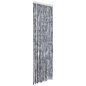 vidaXL Insect Curtain Silver 56x185 cm Chenille