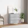 vidaXL Sideboard Concrete Grey 60x35x70 cm Engineered Wood