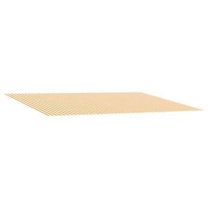 vidaXL Awning Replacement Fabric Yellow and White 350 x 200 cm