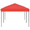 vidaXL Folding Party Tent Red 3x6 m