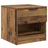 vidaXL Bed Cabinet 2 pcs Old Wood 40 x 39 x 40cm Engineered Wood