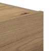 vidaXL Bedside Cabinet with Drawer 2 pcs Artisan Oak 45 x 40 x 55 cm