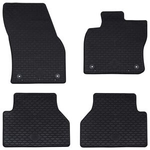 vidaXL Car Mat 4 pcs Black suitable for VW CADDY 2020- Rubber