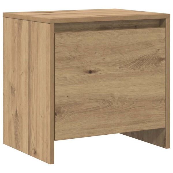 vidaXL Bedside Cabinet Artisan Oak 45 x 34 x 44.5 cm Engineered Wood