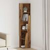 vidaXL Corner Cabinet Old Wood 27.5x27x140cm Engineered Wood