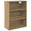 vidaXL Highboard with Drawer Artisan Oak 69.5 x 34 x 180 cm