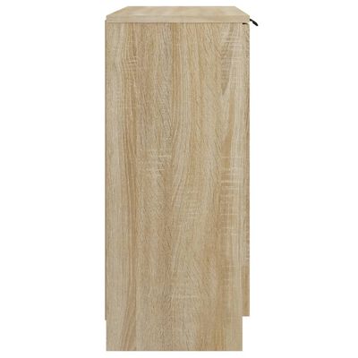 vidaXL Sideboard Sonoma Oak Engineered Wood