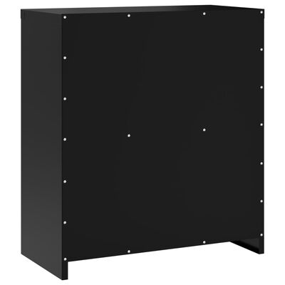 vidaXL File Cabinet Black 79x40x90 cm Steel