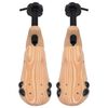 vidaXL Shoe Trees 2 Pairs Size 36-40 Solid Pine Wood