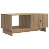 vidaXL Coffee Table Artisan Oak 90 x 50 x 40 cm Engineered Wood