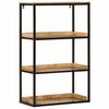 vidaXL Bookcase Brown 70 x 35 x 110 cm Solid Mango wood
