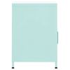 vidaXL Nightstand Mint 35x35x51 cm Steel