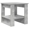 vidaXL Coffee Table Concrete Grey 51 x 50 x 50 cm Engineered Wood