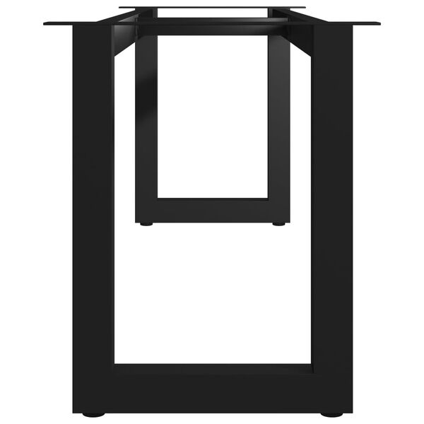 vidaXL Bench Leg O Frame 125x36x42 cm