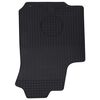 vidaXL Car Mat 4 pcs Black &Scaron;KODA OCTAVIA I 97-04 Rubber