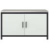 vidaXL Kitchen Storage with Shelf White 90 x 50 x 53 cm Steel