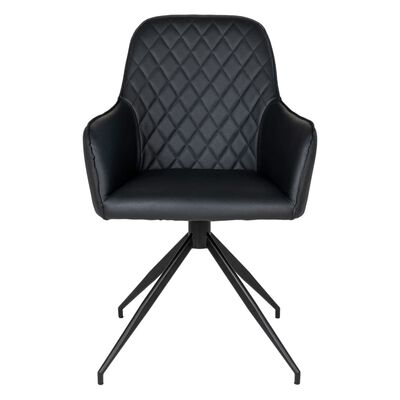 House Nordic Dining Chair with Swivel Ava Black