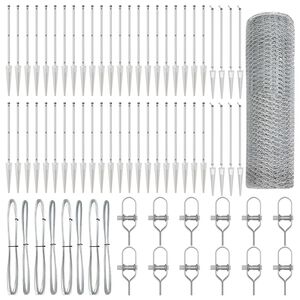 vidaXL Fence Post Silver