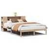vidaXL Bookcase Bed without Mattress 160x200 cm Solid Wood Pine