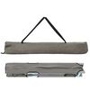 vidaXL Folding Camping Bed Folding Grey 62 x 194 x 42 cm Oxford fabric