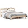 vidaXL Bed Frame without Mattress 150x200 cm King Size Solid Wood Pine