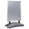 vidaXL A1 Waterbase Poster Stand Grey Aluminium Alloy