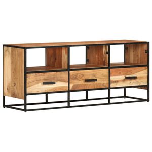 vidaXL TV Cabinet | Natural wood, Black