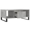 vidaXL Coffee Table Concrete Grey 90x50x36.5 cm Engineered Wood