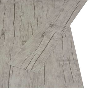 vidaXL Self-adhesive Flooring Plank Washed Oak 4.46 m&sup2; 32 pcs PVC