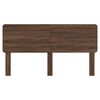 vidaXL Headboard Brown Oak 180 cm Engineered wood