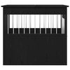 vidaXL Dog Crate Furniture Black Oak 64.5x80x71 cm Engineered Wood