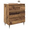 vidaXL Sideboard with Drawer Old Wood 60 x 35 x 70 cm Engineered Wood