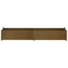 vidaXL Garden Planter Honey Brown 200x31x31 cm Solid Pinewood