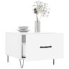 vidaXL Coffee Tables 2pcs High Gloss White 50x50x40 cm Engineered Wood